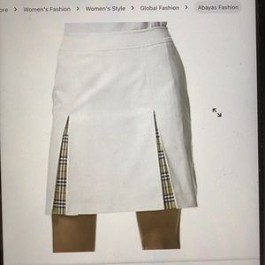 Burberry Plaid Golf Skirt size 12